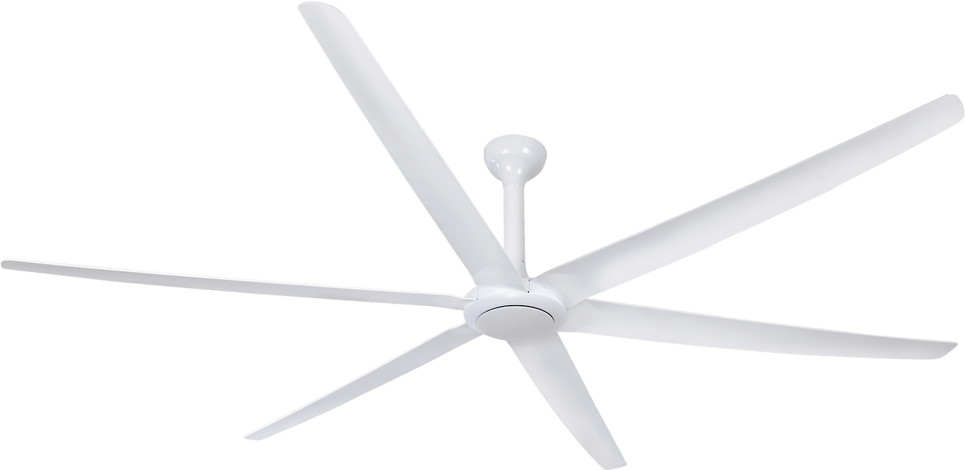 Hunter Pacific The Big Fan V2 DC Ceiling Fan with Remote – White 86″ - Mases LightingHunter Pacific