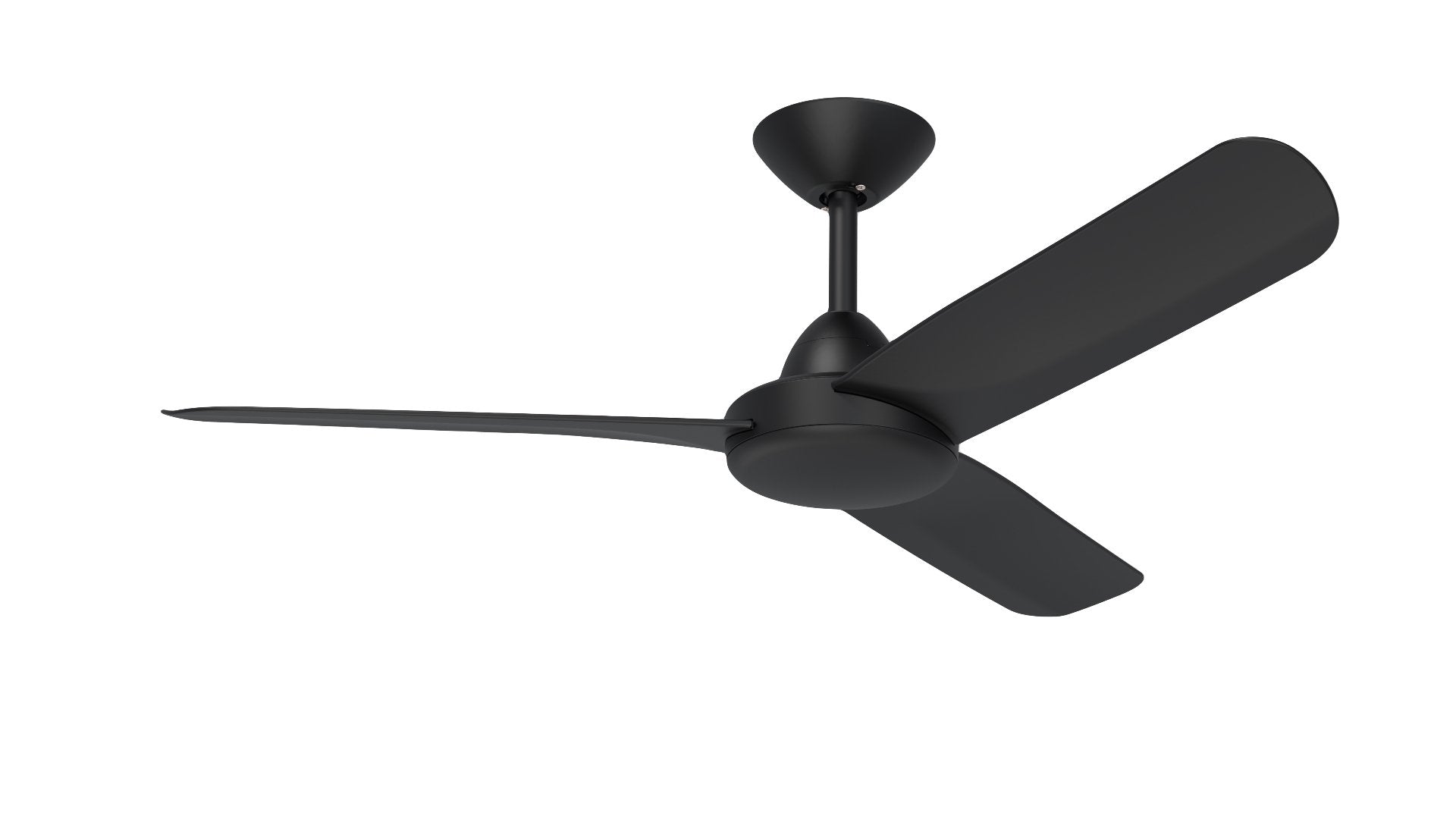 Hunter Pacific X-Over DC Ceiling Fan with Wall Control – Black 48″ - Mases LightingHunter Pacific