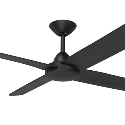 Hunter Pacific X-Over DC Ceiling Fan with Wall Control – Black 52″ - Mases LightingHunter Pacific