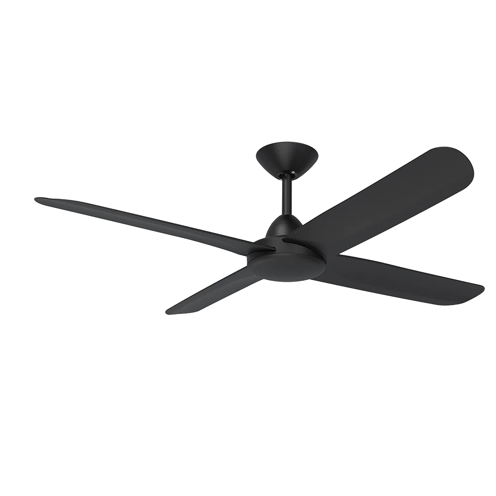 Hunter Pacific X-Over DC Ceiling Fan with Wall Control – Black 52″ - Mases LightingHunter Pacific