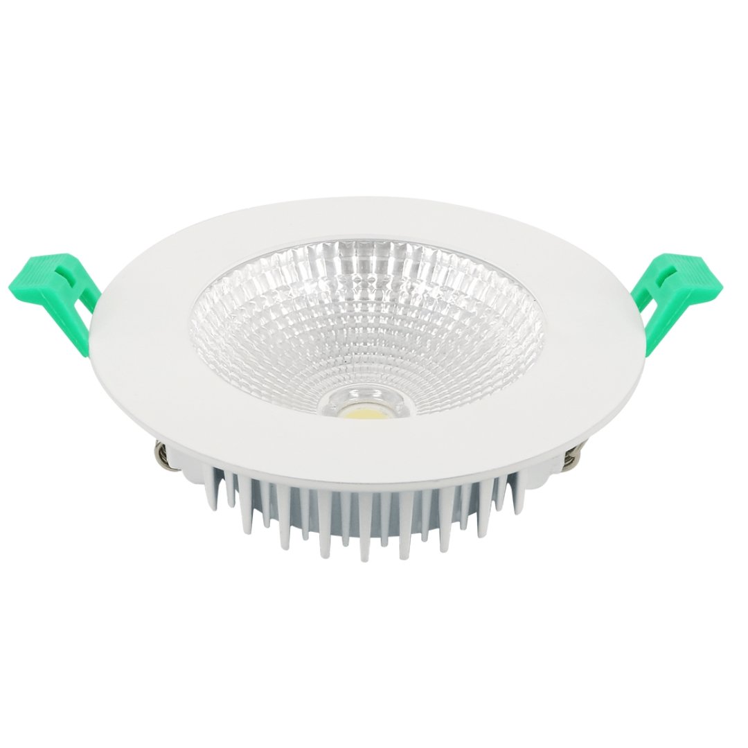 INFINITE 205 13W COB Tri-Colour Dimmable Aluminium LED Downlight 90mm cut out - Mases LightingLighting Creations