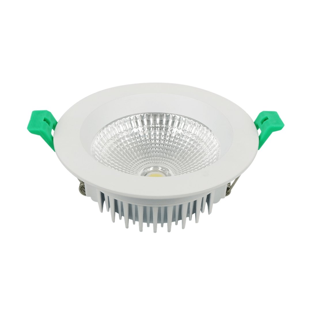 INFINITE 206 13W COB Tri-Colour Dimmable Aluminium LED Downlight 90mm cut out - Mases LightingLighting Creations