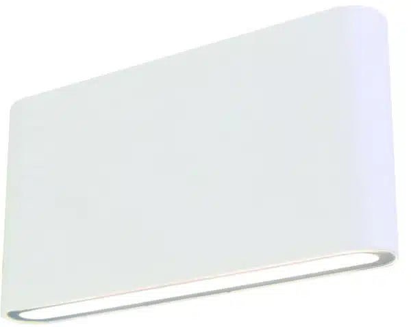 Integra Outdoor LED Wall Light 10w in White - Mases LightingMartec