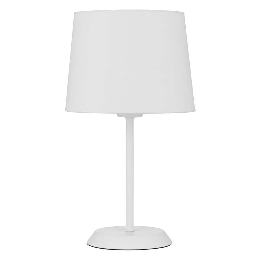 Jaxon Table Lamp 1Lt Available in White - Mases LightingTelbix