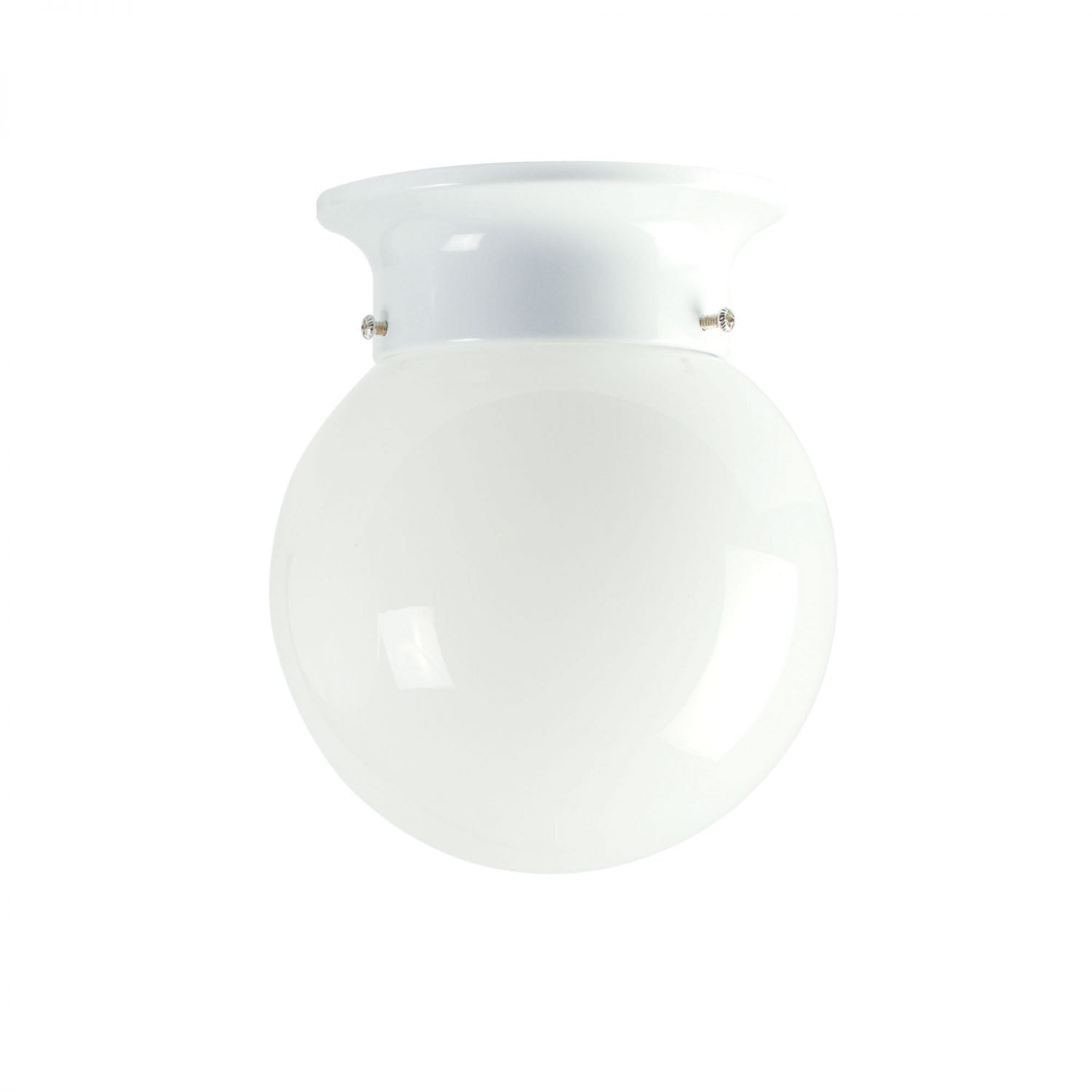 Jetball DIY Glass Ceiling Light 150mm White - Mases LightingOriel Lighting