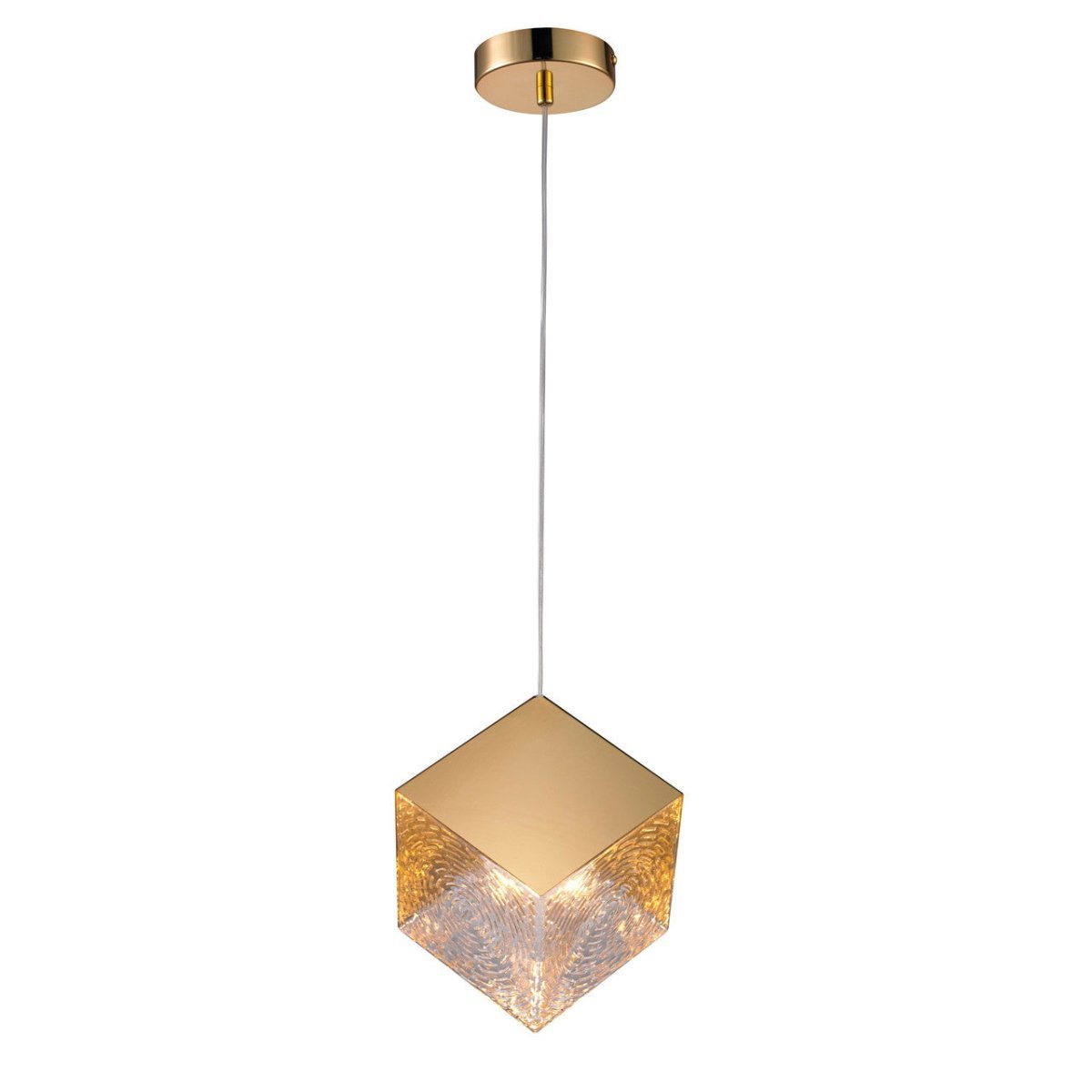 KUBO Golden Glass Pendant Light - Mases LightingLighting Creations