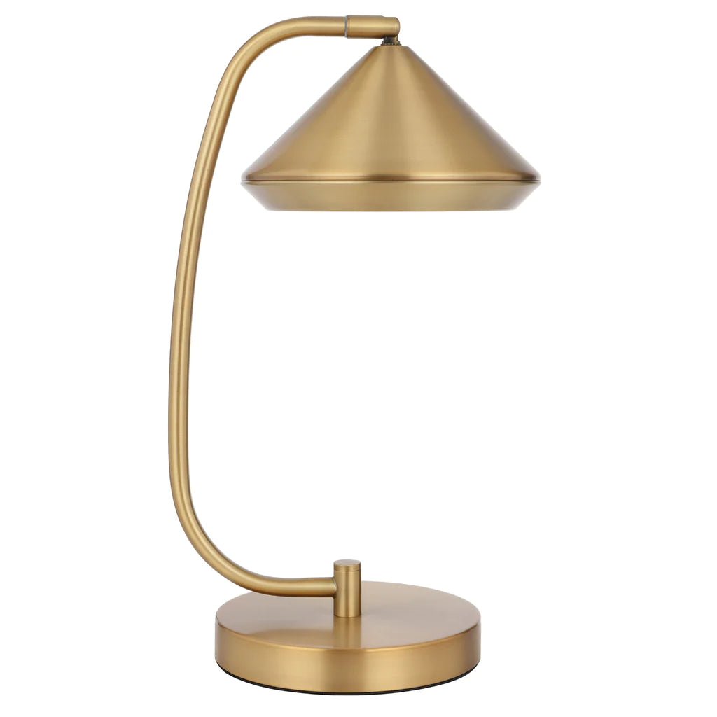 Larson Table Lamp Brass LARSON TL Telbix Lighting - Mases LightingTelbix