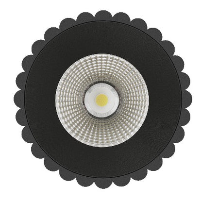LC411 12W Ripple Pendant COB Downlight Tri Colour White, Black or Brass - Mases LightingLighting Creations