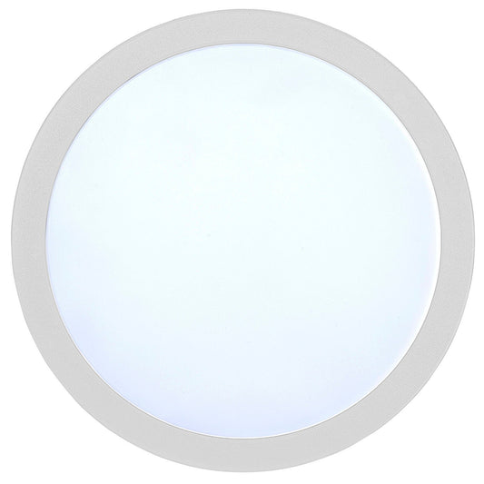 Liptor Surface Mounted LED Bunker Light Small CCT 10w in Black or White Havit Lighting - HV36051T - Mases LightingHavit Lighting