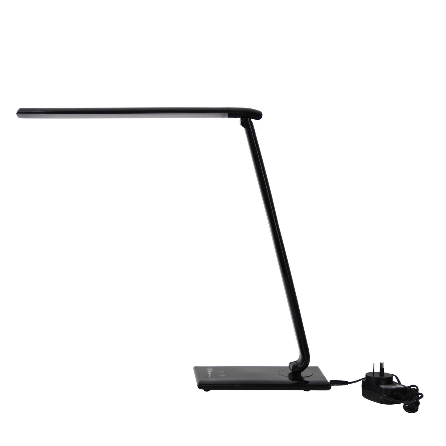 Luke LED Black Desk Lamp Touch Dim USB Port - Mases LightingOriel Lighting
