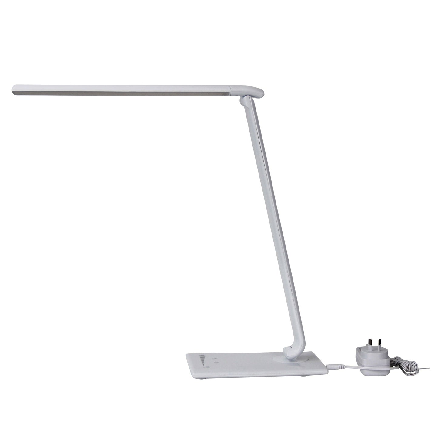 Luke LED White Desk Lamp Touch Dim USB Port - Mases LightingOriel Lighting