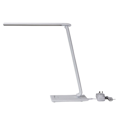 Luke LED White Desk Lamp Touch Dim USB Port - Mases LightingOriel Lighting