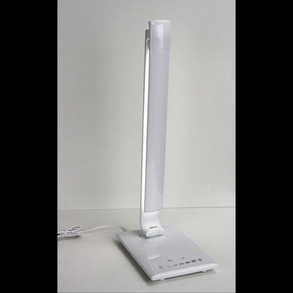 Luke LED White Desk Lamp Touch Dim USB Port - Mases LightingOriel Lighting