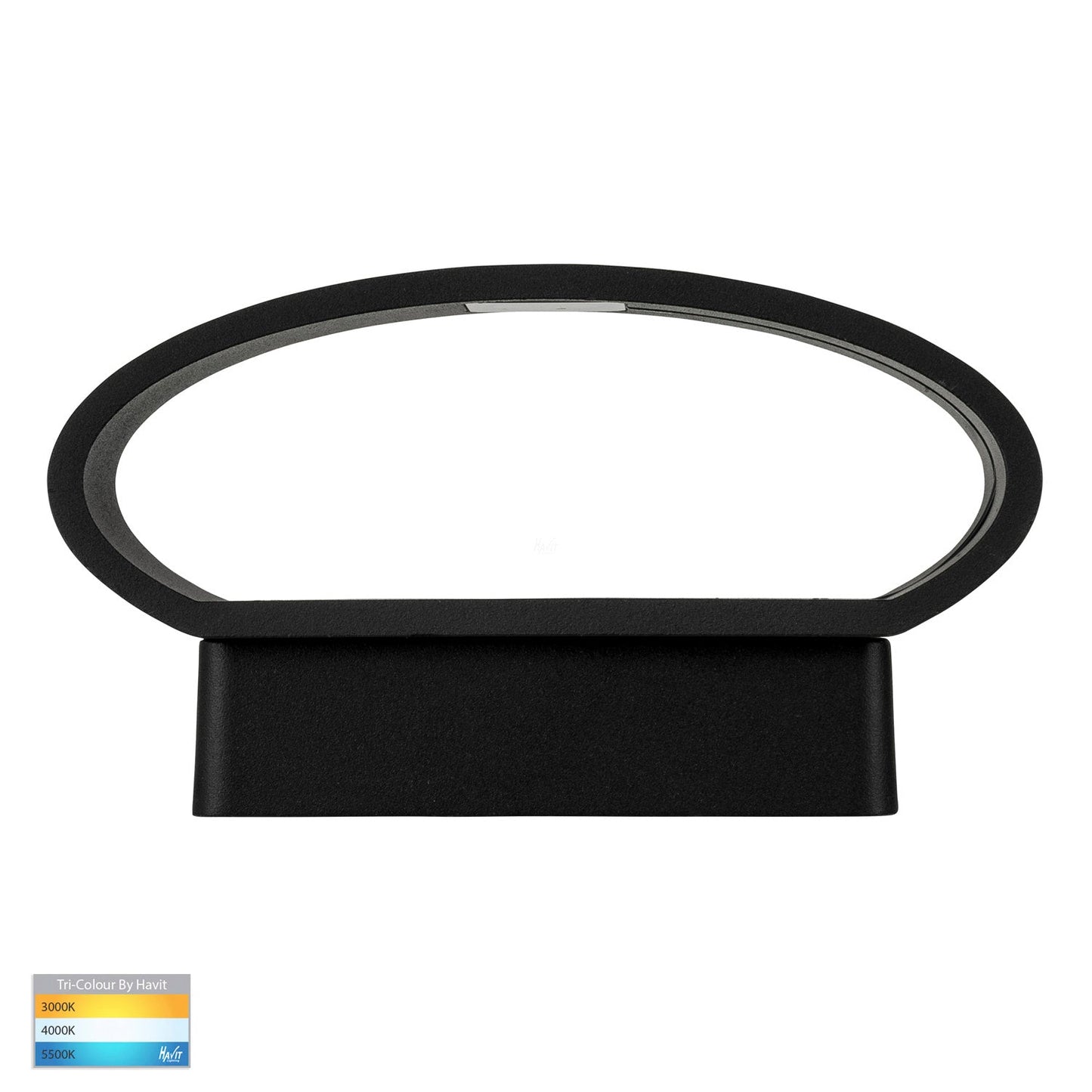 Luxe Up & Down LED Wall Light TRI Colour 9w in Black/White Havit Lighting - HV3661T - Mases LightingHavit Lighting