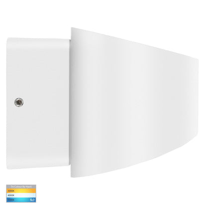 Luxe Up & Down LED Wall Light TRI Colour 9w in Black/White Havit Lighting - HV3661T - Mases LightingHavit Lighting