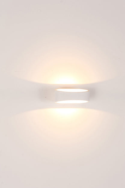 Luxe Up & Down LED Wall Light TRI Colour 9w in Black/White Havit Lighting - HV3661T - Mases LightingHavit Lighting