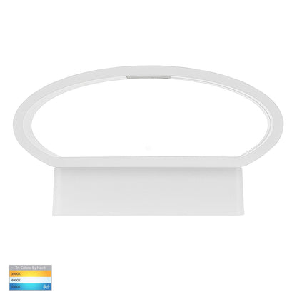 Luxe Up & Down LED Wall Light TRI Colour 9w in Black/White Havit Lighting - HV3661T - Mases LightingHavit Lighting