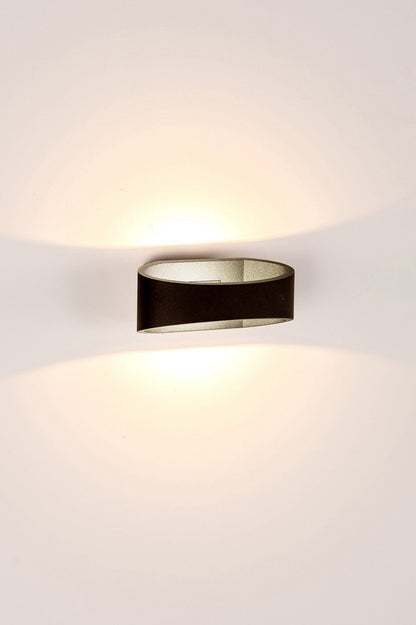 Luxe Up & Down LED Wall Light TRI Colour 9w in Black/White Havit Lighting - HV3661T - Mases LightingHavit Lighting