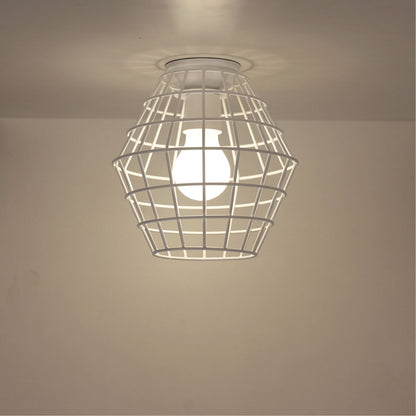 Maci.18 White Mesh DIY Shade B22 - OL2542WH - Mases LightingOriel Lighting