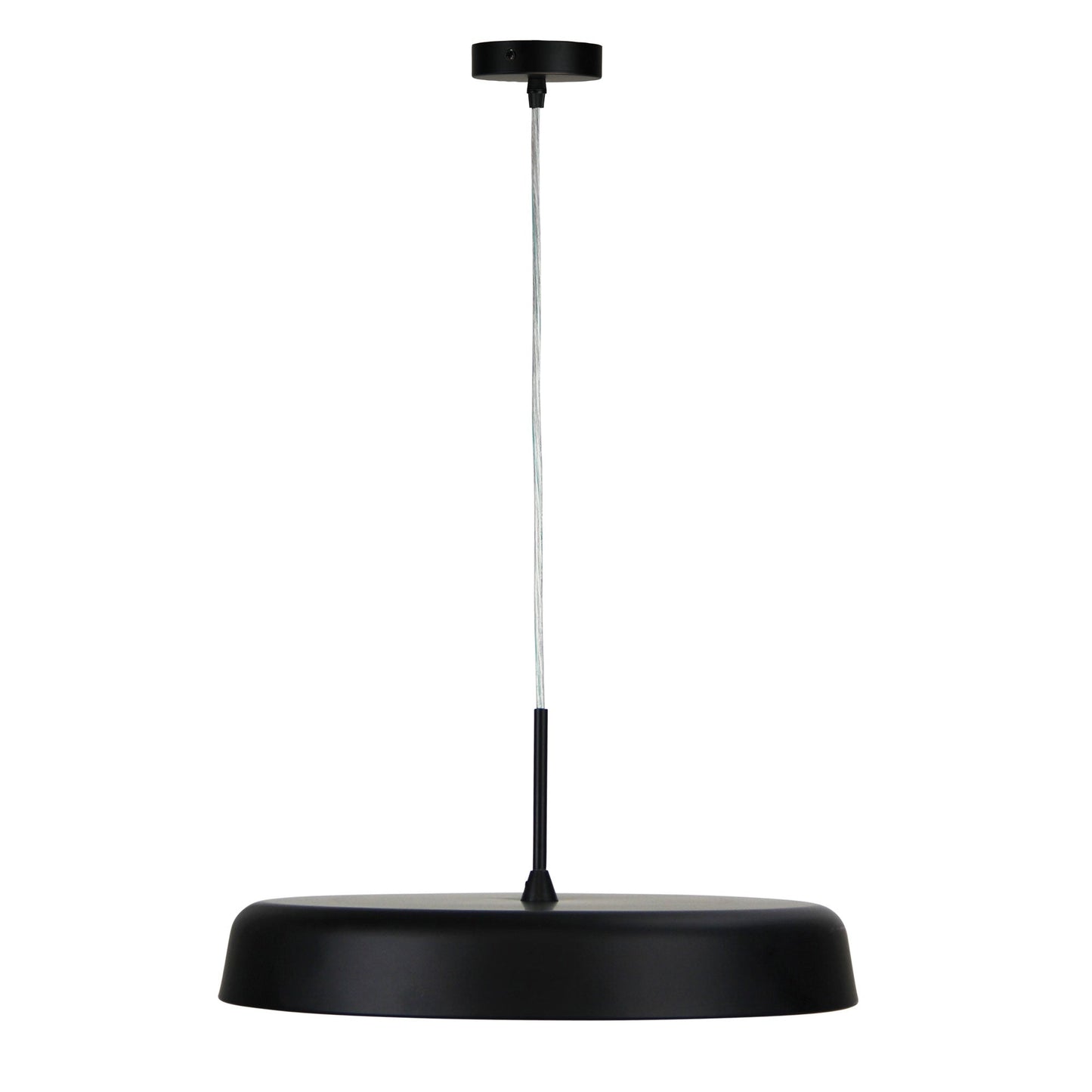Madison LED Pendant Black 420mm - OL60451/42BK - Mases LightingOriel Lighting