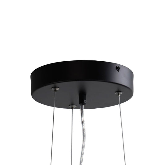 Madison LED Pendant Black 560mm - OL60451/56BK - Mases LightingOriel Lighting