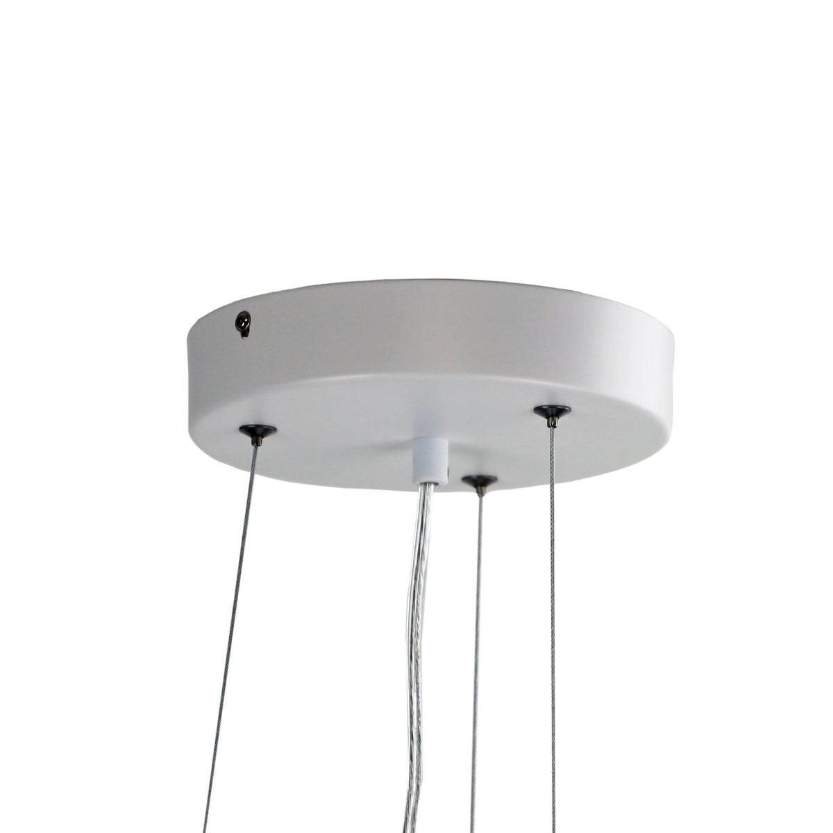 Madison LED Pendant White 560mm - OL60451/56WH - Mases LightingOriel Lighting