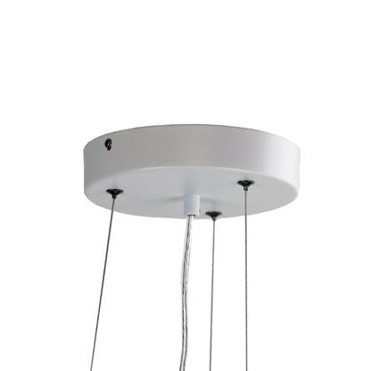 Madison LED Pendant White 560mm - OL60451/56WH - Mases LightingOriel Lighting