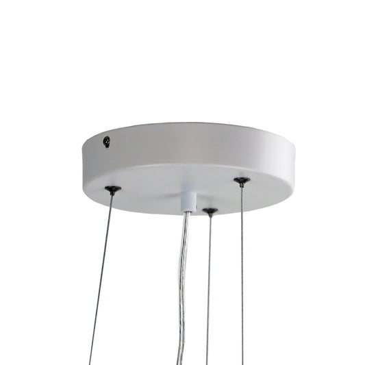 Madison LED Pendant White 560mm - OL60451/56WH - Mases LightingOriel Lighting