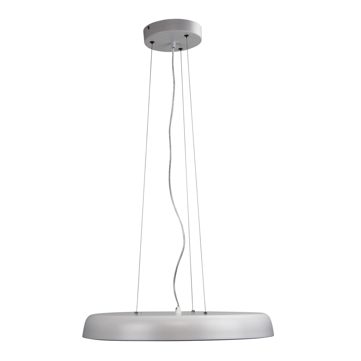 Madison LED Pendant White 560mm - OL60451/56WH - Mases LightingOriel Lighting