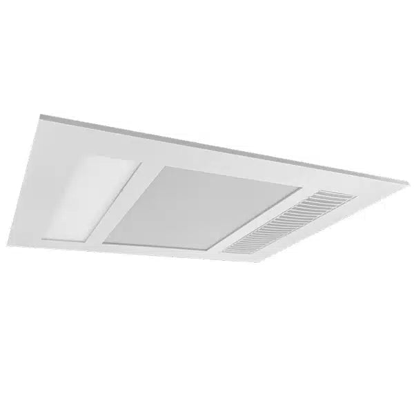 Martec 420 m³/hr Phoenix Mini 3-in-1 Bathroom Heater, Exhaust Fan & CCT LED Light in White - Mases LightingMartec