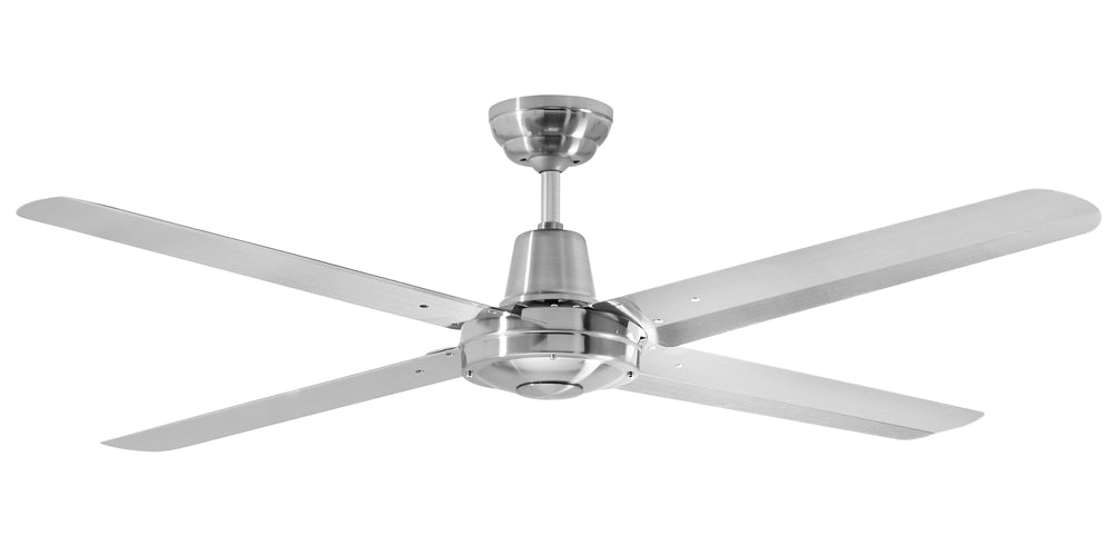 Martec Precision 48" 4 Blade Ceiling Fan Full 316 Stainless Steel - Mases LightingEglo