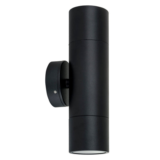 Matt Black Up/Down Wall Pillar Light Havit Lighting - HV1025T, HV1027GU10T, HV1027MR16T - Mases LightingHavit Lighting