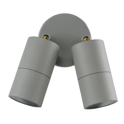 Matt Silver Double Adjustable Wall Light Tivah Havit Lighting - HV1345T, HV1347GU10T, HV1347MR16T - Mases LightingHavit Lighting