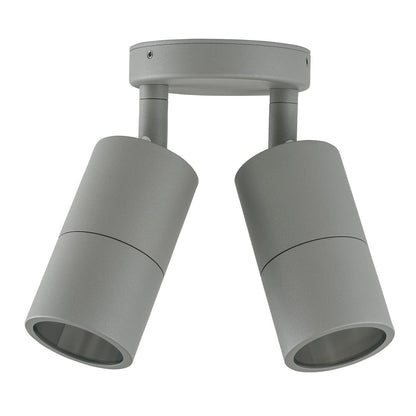 Matt Silver Double Adjustable Wall Light Tivah Havit Lighting - HV1345T, HV1347GU10T, HV1347MR16T - Mases LightingHavit Lighting