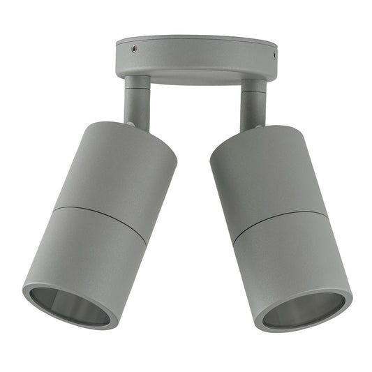 Matt Silver Double Adjustable Wall Light Tivah Havit Lighting - HV1345T, HV1347GU10T, HV1347MR16T - Mases LightingHavit Lighting