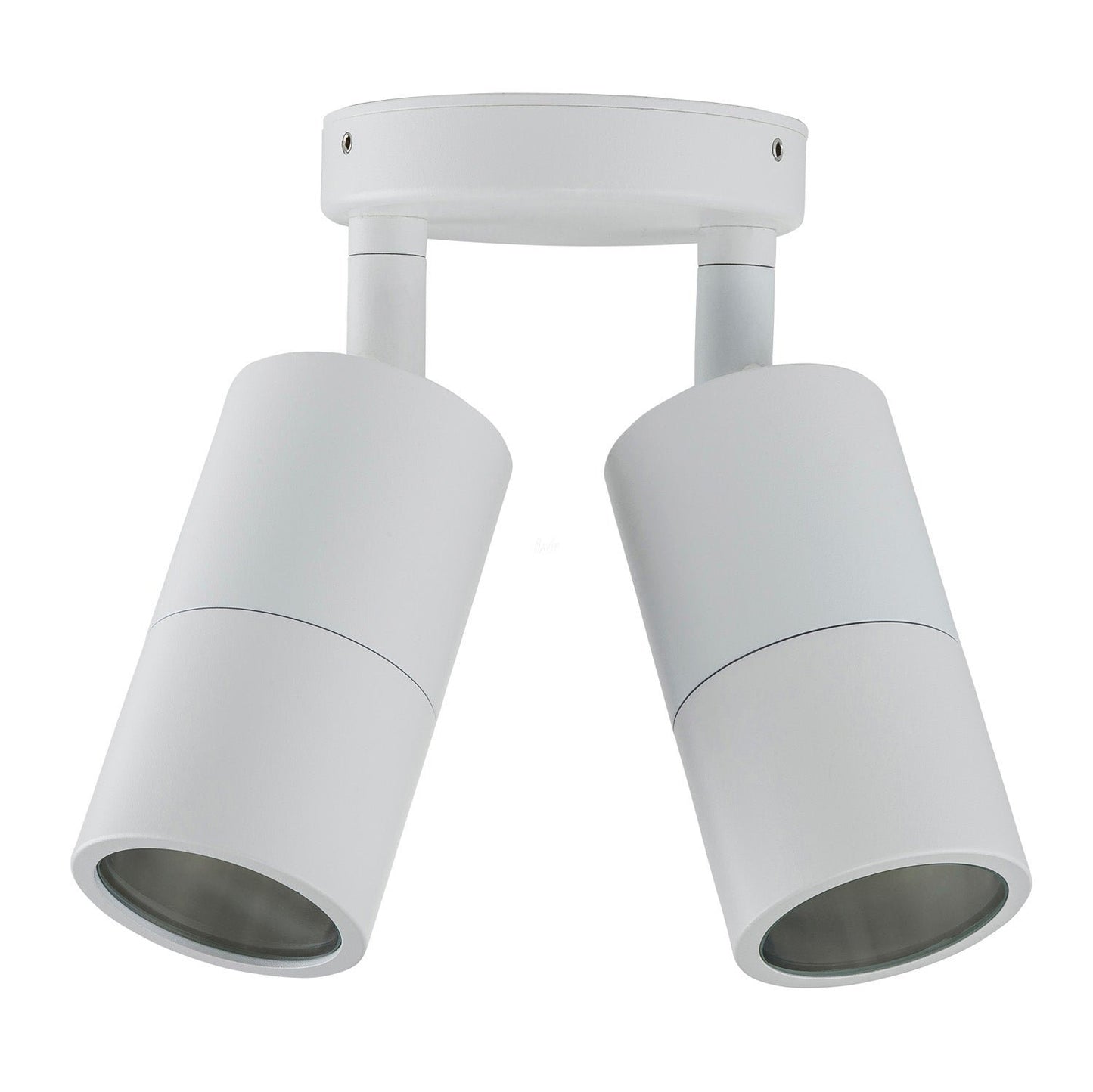 Matt White Double Adjustable Spotlight Tivah Havit Lighting - HV1335T-HV1337T - Mases LightingHavit Lighting