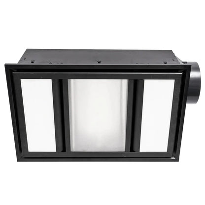 Mercator Domino 3-In-1 Bathroom Heater With Exhaust Fan And CCT LED Light - Mases LightingMercator