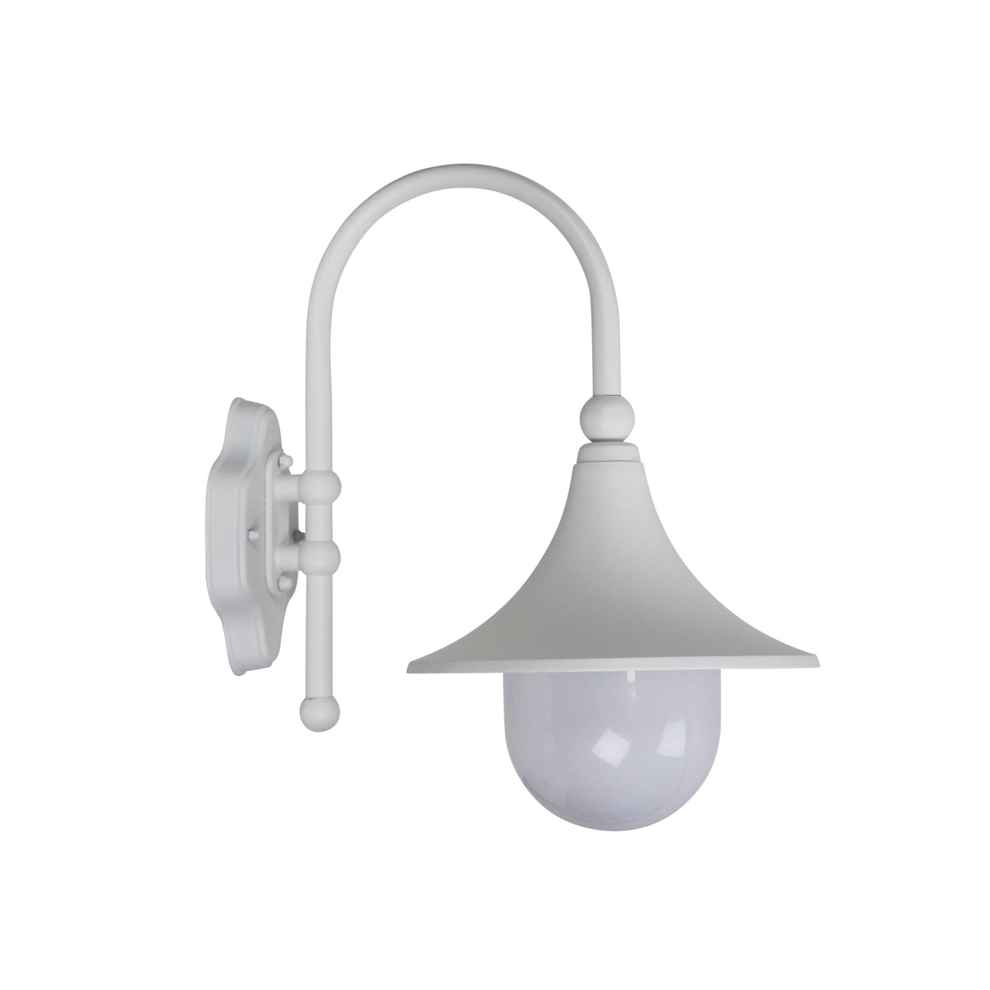 Moca 1 Light Wall Light White - OL7865WH - Mases LightingOriel Lighting