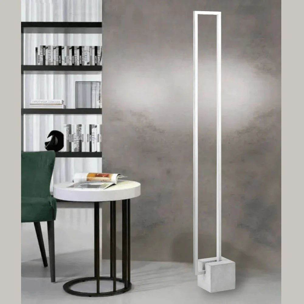 Modric LED Floor Lamp in or Grey - Mases LightingTelbix