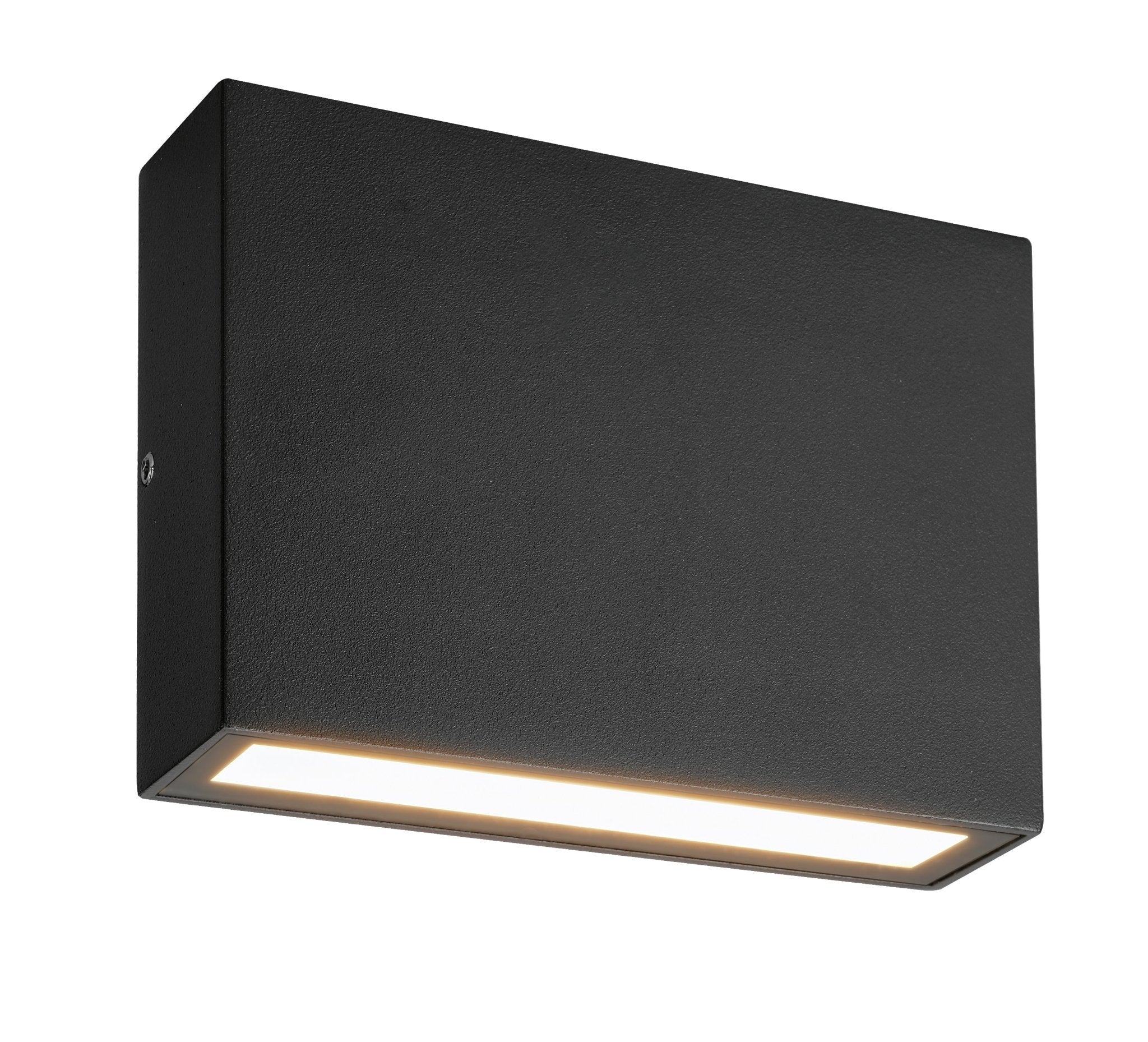 Modus LED Up/Down Wall Light 6w in Matt Black - Mases LightingMartec