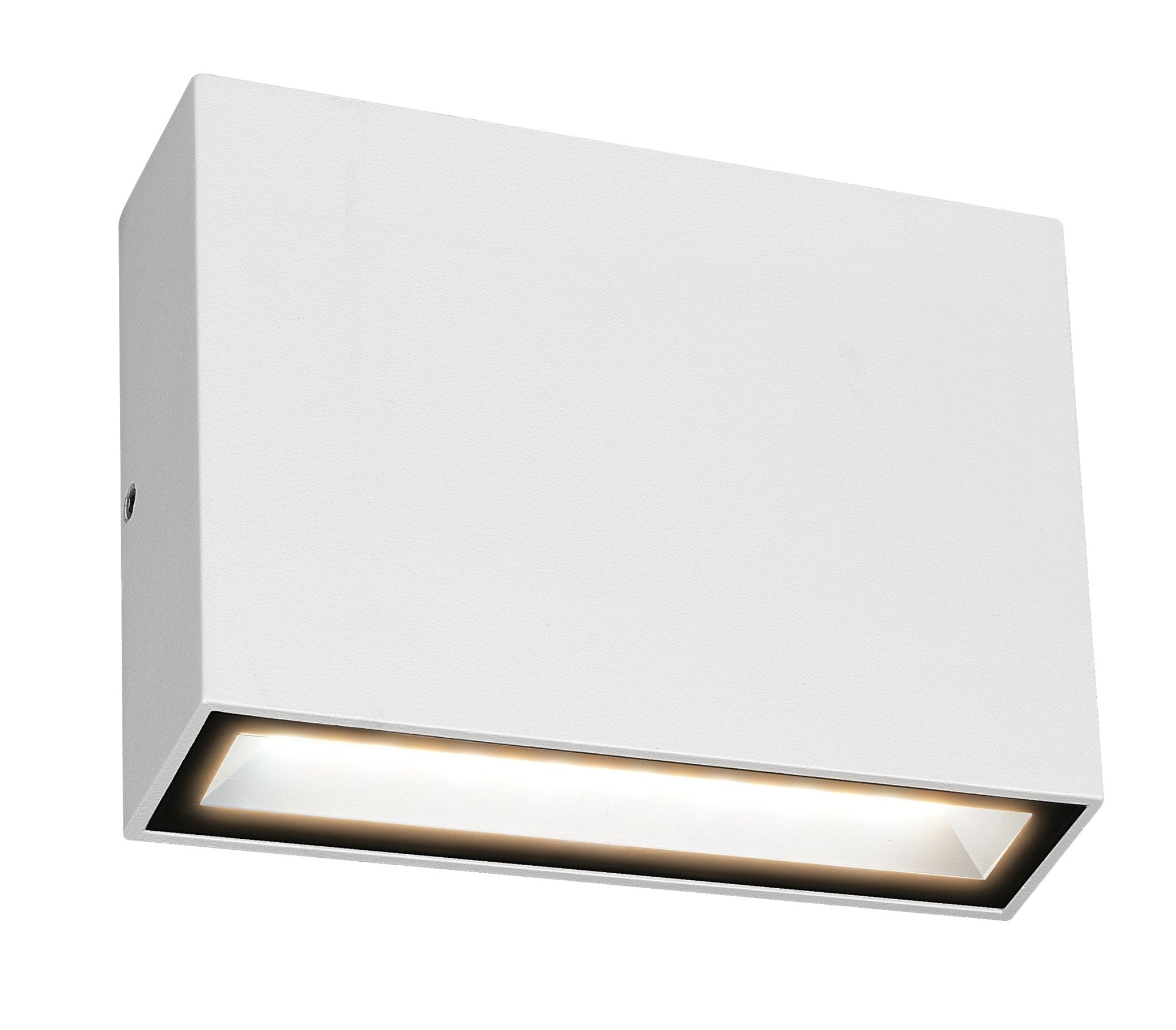 Modus LED Up/Down Wall Light 6w in White - Mases LightingMartec