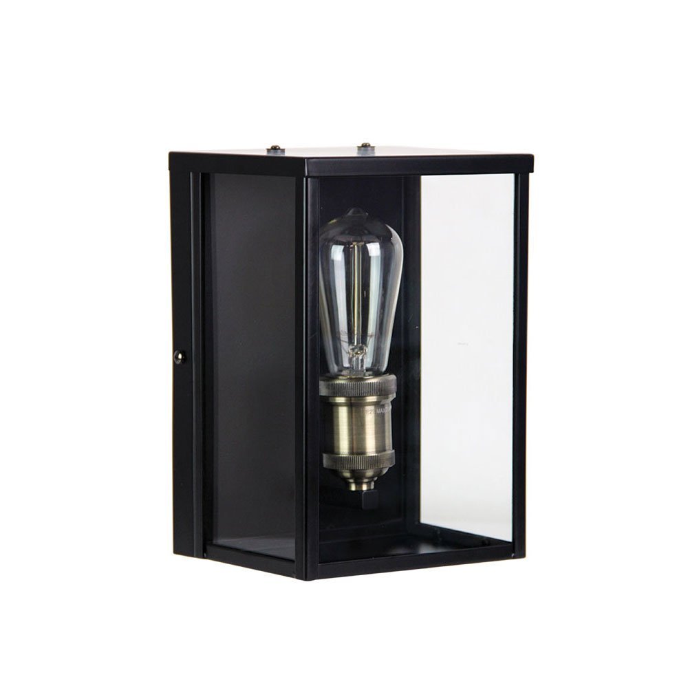 Oakland 1 Light Outdoor Wall Light Black - SL64908BK - Mases LightingOriel Lighting