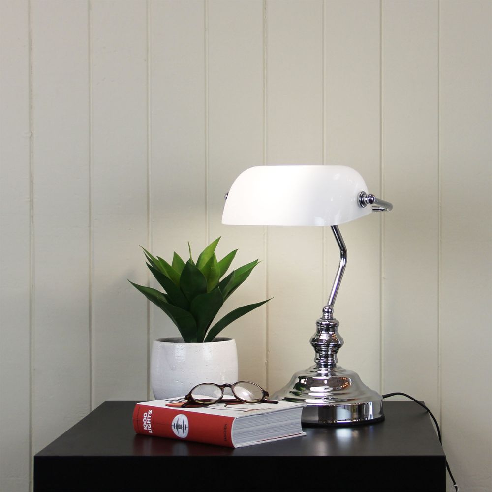 Oriel BANKERS - Touch Table Lamp - Mases LightingOriel Lighting