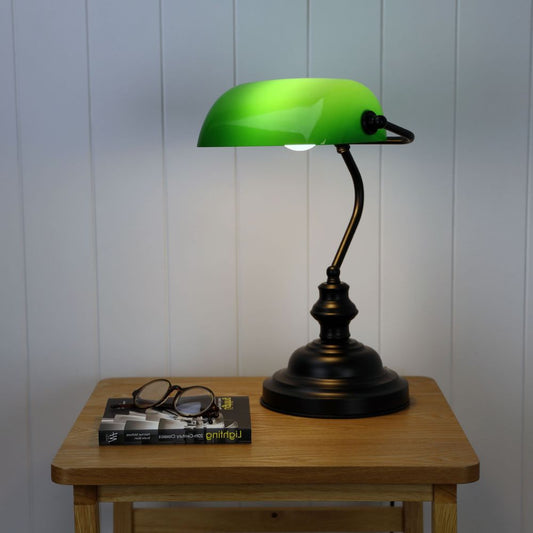 Oriel BANKERS - Touch Table Lamp - Mases LightingOriel Lighting