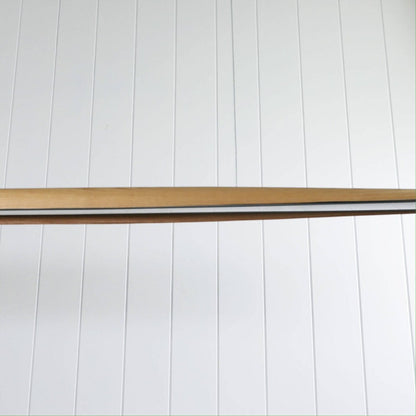 ORIEL EASTOFT HAND-FINISHED ASH WOOD LINEAR 24W LED CEILING PENDANT LIGHT - Mases LightingOriel Lighting