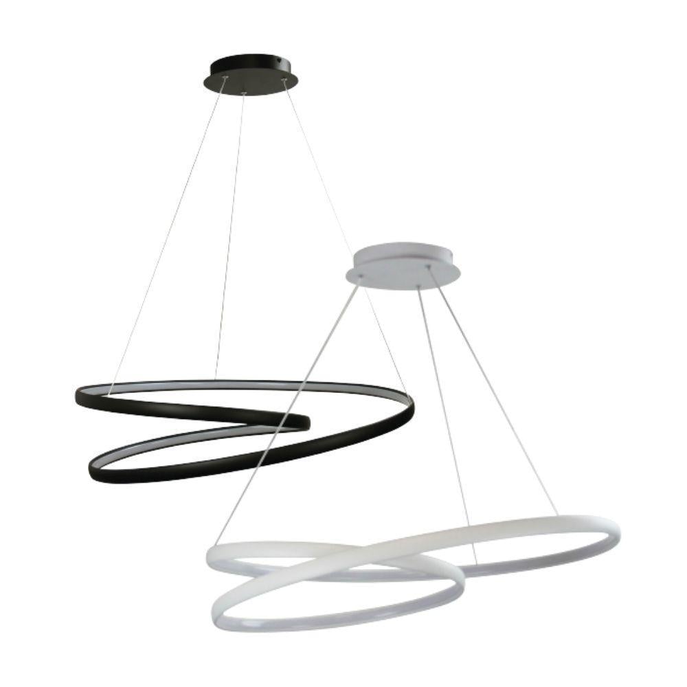 Oriel INFINITY - 50W Modern LED Spiral Ring Pendant - 4000K - Mases LightingOriel Lighting