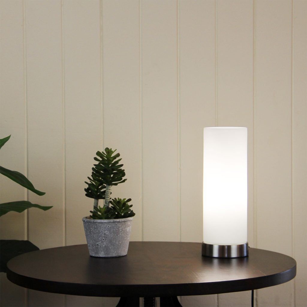 Oriel PEPE - Round/Square Touch Table Lamp - Mases LightingOriel Lighting