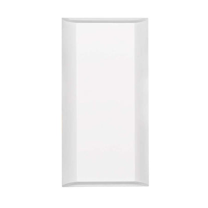 Outdoor LED Up/Down Wall Light CCT 8w Black, Silver or White - Mases LightingTelbix