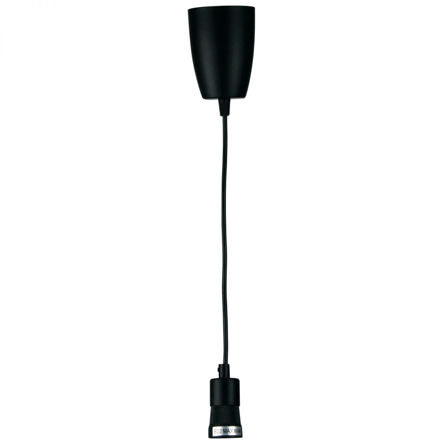 Peg DIY Suspension 500mm Black - OL2010/50BK - Mases LightingOriel Lighting