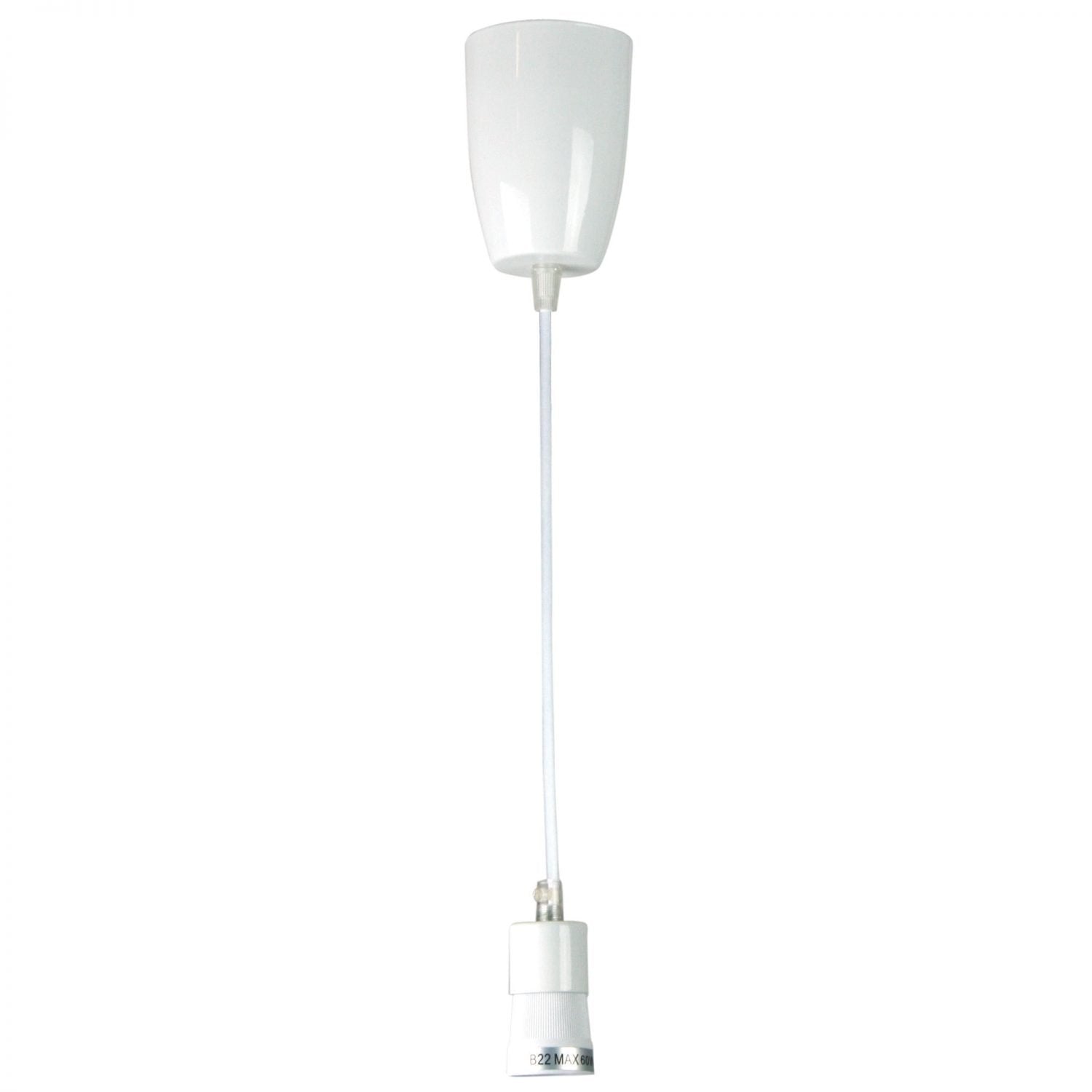 Peg DIY Suspension 500mm White - OL2010/50WH - Mases LightingOriel Lighting